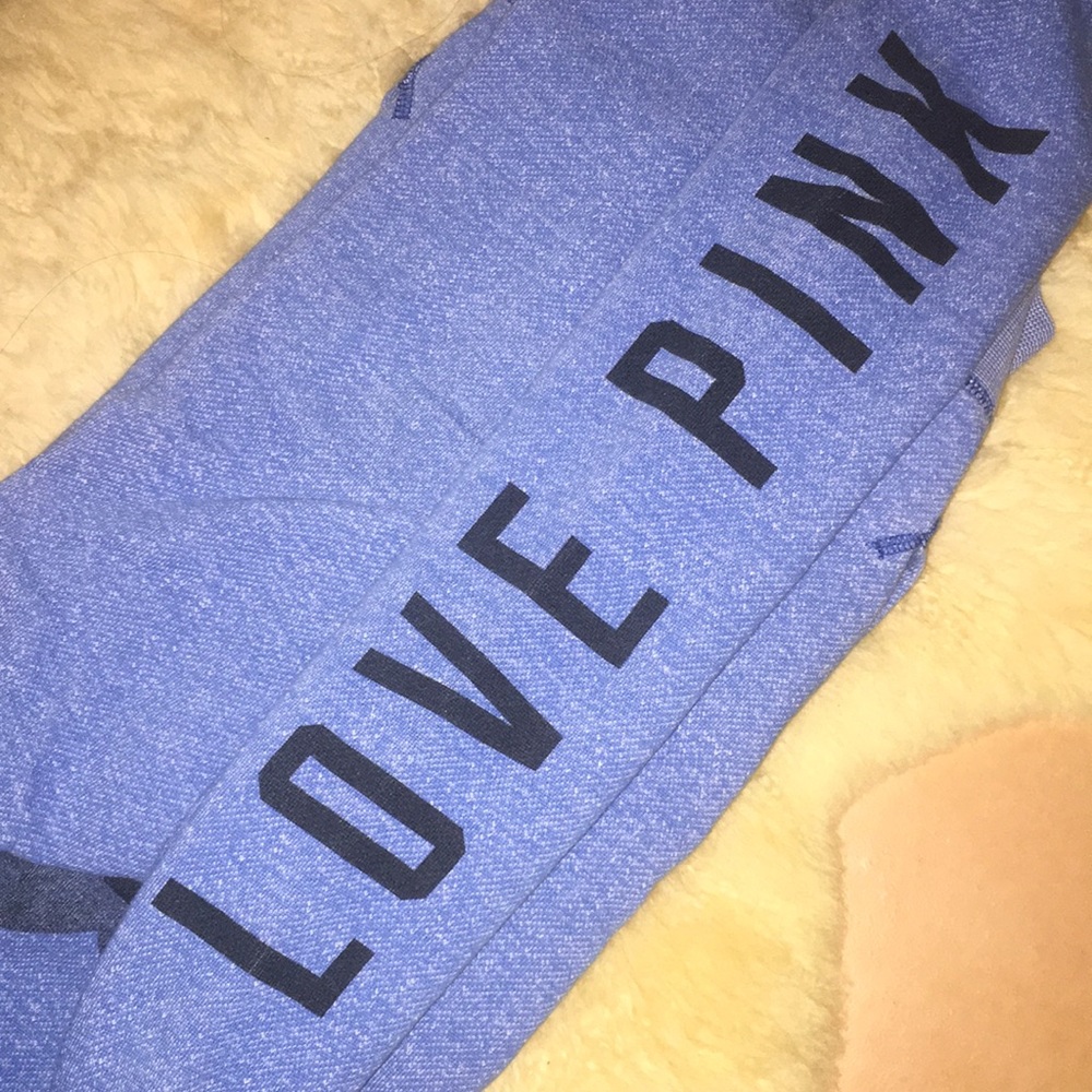 Blue Love PINK Victoria’s Secret Jacket w/ Hoodie
